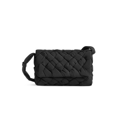 BOTTEGA VENETA SMALL RUMPLE MESSENGER 795498V4GE18803 (21*14*5cm)